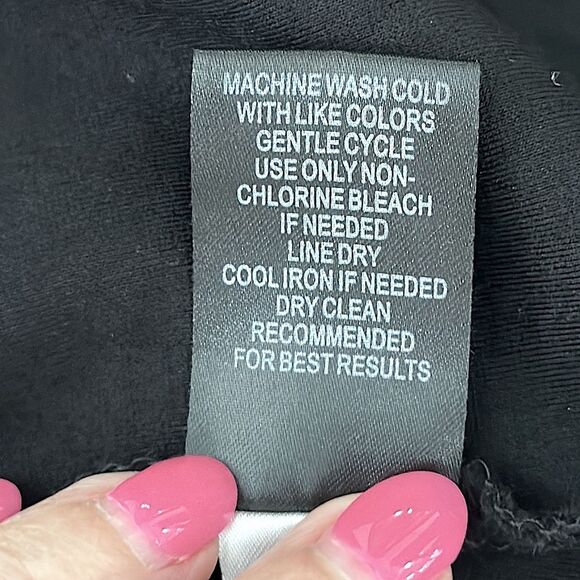 Torrid Cardigan Size 1X Super Soft Drape Open Front Black - Picture 12 of 12